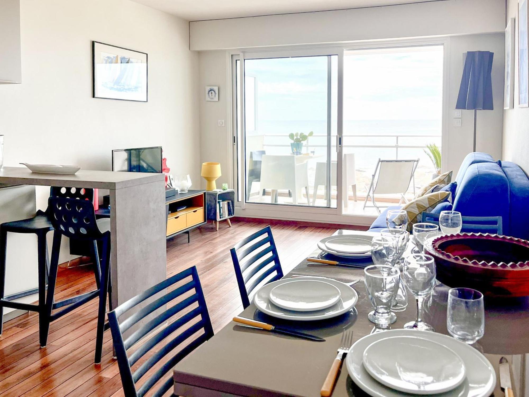 Appartement Les Pieds Dans Leau Acces Direct Sur La Cote Sauvage - 2 Pers Les Sables-d'Olonne Exterior photo